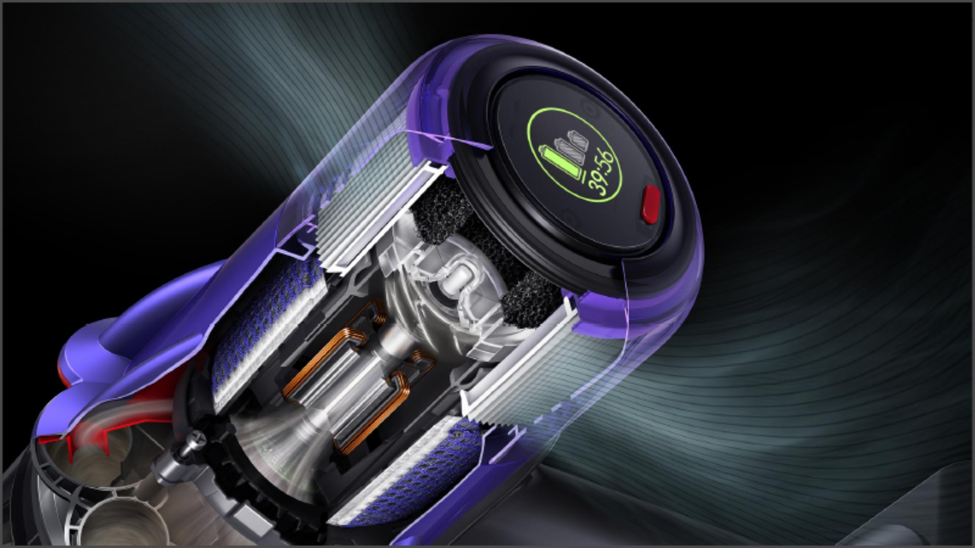 Neustále vylepšovaná průkopnická technologie Dyson